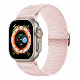 Scrunchie Strap for Apple watch band 40mm 44mm 41mm 45mm 38mm 49mm 45 mm Elastic Nylon bracelet iWatch series 8 se 7 6 5 3 Ultra