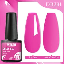 Mtssii 7ML Black Crystal Cat Magnetic Gel Sparkling Glitter Gel Nail Polish Semi Permanent UV Gel Nail Art No Need Base Color