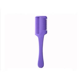 1PC Hair Cutting Comb Black Handle Hair Brushes with Razor Blades Cutting Thinning Trimmin Hair Salon DIY Styling Tools