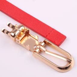 1x108cm PU Leather Women Thin Belt Simple Solid Color Versatile Pin Buckle Thin Belt Dress Decoration Women Designer Belts
