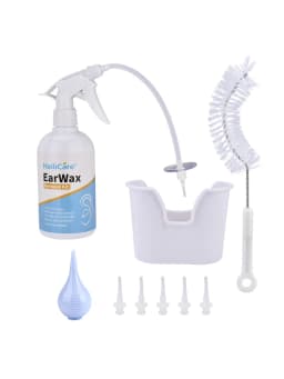 500ml Earwax Removal Kit Water Irrigation Ear Cleaner with 5 Tips