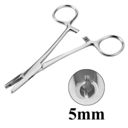 1PC Surgical Steel Dermal Anchor Holding Pliers Piercing Tool Dermal Forceps 3/4/5mm Unscrew Tight Ball Piercing Jewelry Pliers