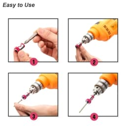 1/4" Hex Magnetic Bit Magnetizer Tool for Phillips Flat Torx Screwdriver Bits Power Drill Hand Tool Accessory