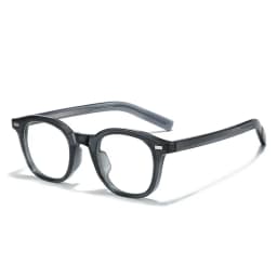 High Quality Spectacles Frame Unisex Ultralight TR90 Ellipse Rivet Glasses Frame High Definition Anti Blue Light Optical Eyewear