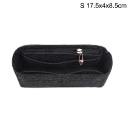1PC Felt Insert Bag Organizer, Makeup Organizers, Liner Perfect for Brand Women's Handbags For And Cosmetic Bags