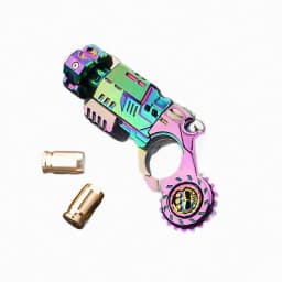 EDC Tactical Pistol Toy Fidget Spinner Ejectable Shell Toy Fidget Gear Gadget Stress Relief Anti-Anxiety Toy for Adults Gift