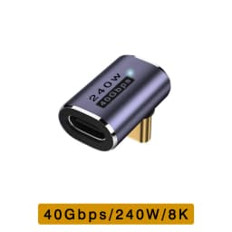 UGOURD USB4 Adapter USB C To USB C Thunderbolt 3/4 40Gbps OTG Extension Cable Adapter Type C Male To Female Converter For Laptop