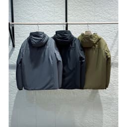 Lightweight Autumn Winter Cotton Jacket for Men Outdoor Windproof Water Resistant Hooded Warmth Storage Functional Coat