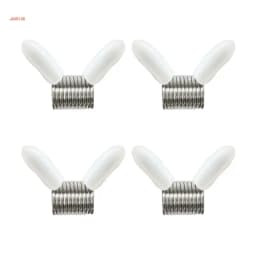 Essential Jewelry Making Tool Stringing Bead Stoppers Spring End Fasteners Alloy Material Perfect for Beading Bracelets