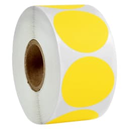 25mm 250-500pcs Colorful Writable Round Self-adhesive Sticker Handwriten Category Labels Decoration Packaging Supplies Whoesale