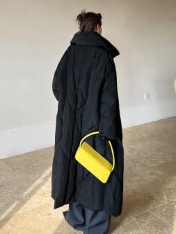2026 Winter Women's Thickened Long Cotton Jacket Korean Style Loose Fit Warm Coat Over-Knee Length Fashionable Outerwear
