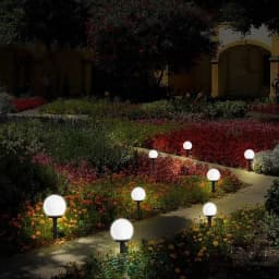 3-12Pack Solar Powered LED Bulb Lamp Energy Light Waterproof Outdoor Garden Decoration Ball Lights Lawn Yard Pathway Lamp