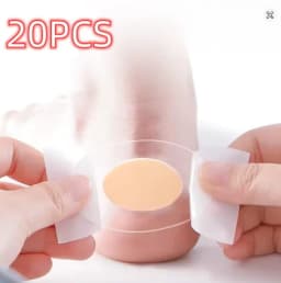 30Pcs Gel Grip Heel Protector Adhesive Foot Patches Blister Pads Heel Liner Shoes Stickers Pain Relief Plaster Foot Care Cushion