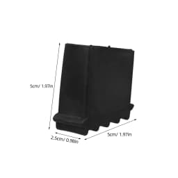 4Pcs Step Ladder Feet Covers Non-slip Ladder Feet Rubber Pad Versatile Furniture Mat Ladder Leg protect Cover Non-skid home tool