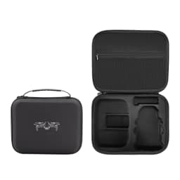XFJI Storage Bag Protective Carrying Case PU Leather Handbag for DJI Mini 4K/Mini 2SE/Mini 2 Drone Controller Accessories