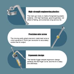 Solder Paste Extruder Welding Green Oil Booster Propulsion Tool Uv Glue Rod Boosters Circuit Board Soldering Accessories Tools