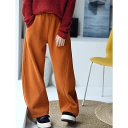 MICOCO K2221C Korean version of casual simple and fluffy loose all-in-one slim elastic high waist banana sweatpants