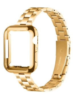 New 2 In1 Band Protective Shell Case for Apple Watch Cover Strap Series 11/10/9/8/7/6/5/4 38mm 40mm 41mm 42mm 44mm 45mm 46mm