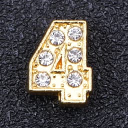 Bling Letter Alphabet Shoe Charms Metal Button Decorations Garden Shoe Accessories For Kids Girl Boy Wen Women Party Gifts