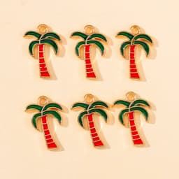 10Pcs 4 Colors New Enamel Maple Leaf Charm 19*24mm Pendant For DIY Necklace Earrings Keychain Jewelry Findings Making Wholesale