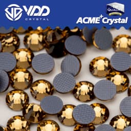 VDD Multi-color ACME+Series Top Quality Glass Hot-Fix Rhinestones Crystal AB Flatback Glitter Strass Stones For Fabric Garment