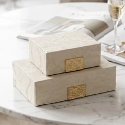 Luxury Jewelry Box Leather Simple Storage Jewelry Boxes Bracelet Necklaces Organizer Box Trinket Packaging Holiday Gift Supplies
