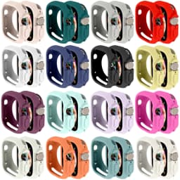 Cover for Apple Watch Ultra2 3 49mm Case All-Round Shockproof TPU Protective Silicone Bumper Scratch-Resistant iwatch ultra 3 49