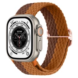 Nylon Strap For Apple Watch 12 11 10 9 8 7 46mm 42mm Adjustable Wristband iWatch Ultra4-3-2-1 49mm 6 5 4 SE 45mm 41mm 44mm Belt