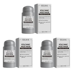 Alaska Volcano & Green Tea Deep Pore Cleansing Mask Stick Blackhead Remover&Oil Control Exfoliating Clay Mask for All Skin Types
