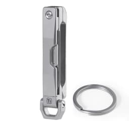 Titanium Alloy Keychain Multifunctional buckle knife Unboxing Device Quick Release Belt buckle To Prevent Accidental Opening