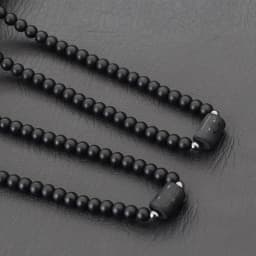 Unique Black Onyx Stone 12 Constellations Necklace For Men 19 Inches Stainless Steel Buckle Short Collar Casual Accessories Him