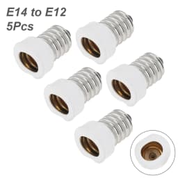 5pcs G24 G23 GU24 GU10 B22 to E26 E27 Lamp Base E26 E17 E12 to E14 Lamp Holder Converter Socket Adapter For LED Corn Bulbs Light