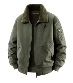 Fleece Lined Windproof Handsome Parkas Lapel Outerwear Men Cold Proof Thick Casual Parkas Versatile Warm Korean Style Parkas