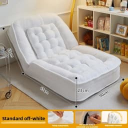 Lazy sofa reclining and sleeping single tatami bedroom small sofa folding sofa bed