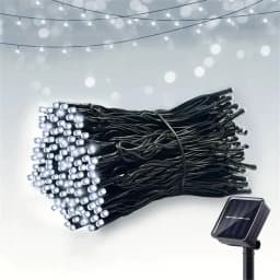 20-200 LEDs Eid Mubarak Solar Fairy Lights 8 Modes LED String Lights Outdoor for Garden Party Decoration Ambient Lighting