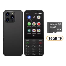 UNIWA F26 Pro 4G 3.5'' Touch Screen Keypad Phone Android 11 2GB+16GB 2850mAh Dual SIM Card Cellphone Whatsapp Google Smartphone