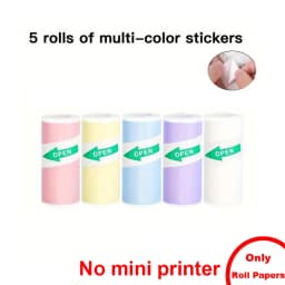 Wireless Mini Thermal Printer Wireless Mini Thermal Printer, Portable Label Maker, 200dpi High Resolution, USB Rechargeable