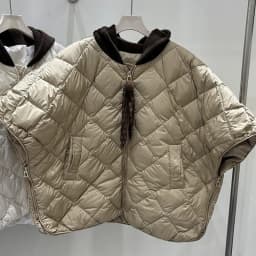 Schinteon Women's 90% White Duck Down Irregular Vest with Knitted Hood Sleeveless Jacket Fashionable Autumn Winter Cape 2026 New