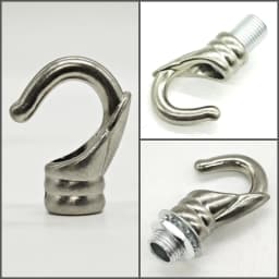 6pcs/lot Load-bearing Hook Opening Hook Lamp Accessories Hook Dining Crane Bar Pendant Lamp M10 Lamp DIY Accessories