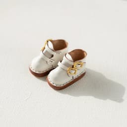 Cute Blyth Doll High Boots Double Buckle Leather Shoes Ob22 Ob24 Dolls Shoes Suitable for Licca Azones Body Doll Accessories Toy