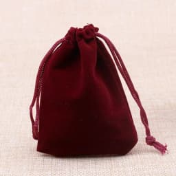 10pcs 2 Sizes Packing Drawstring Velvet Pouch Sachet Gift Bag For Jewelry Wedding Things Party Bead Container Storage Wholesale