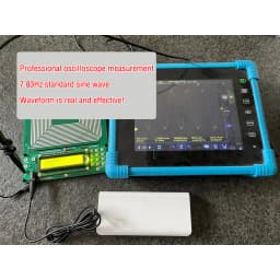 Schumann Wave Generator Pure Sine Wave Signal Generator 0.1Hz-30000Hz Adjustable Frequency 7.83Hz Sine Square Inverted Square Wave DC5V Digital Crystal Oscillator Space Resonance Signal Generating Instrument
