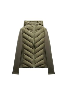 Autumn Winter New Style Pure Color Patchwork down Cotton Hooded Lightweight Long Sleeve Stand Collar Women's Black Jacket