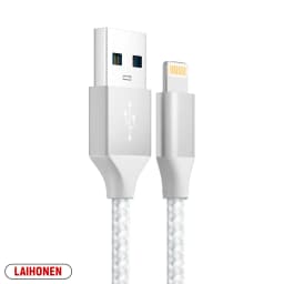 LAIHONEN USB Cable For iPhone 5 6 7 8 Plus X XS XR 11 12 13 14 Pro Max SE 1m 2m 3m Long Short iOS Data Charger Cord Fast Charge