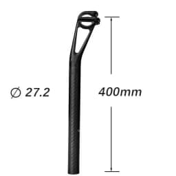 Bicycle Seat Post Carbon Offset 5/25mm Lightweight 150g 27.2/25.4/30.9/31.6mm Road/MTB Bike Seatpost Master Series