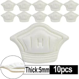 1/5pairs Women Patch Heel Pads Insoles Adjustable Size Sports Shoes Back Stickers Antiwear Cushions Feet Care Protector Inserts
