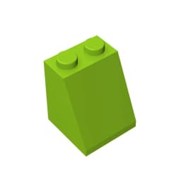 Gobricks GDS-620 ROOF TILE 2X2X2/65 DEG. compatible with lego 3678 children's DIY Educational Building Blocks