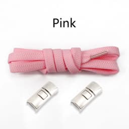 Cross buckle Elastic Laces Sneakers Shoelaces without ties 8MM Thick Flats No Tie Shoe laces Kids Adult Running Rubber Shoelace