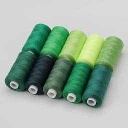 1 Set OF 10 Rolls Polyester 402 Sewing Thread For Manual and Mechanical Use, 400 Yards, DIY