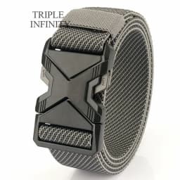 New Quick Release Metal Pluggable Buckle Tactical Belt Breathable Elastic Military Belts For Men Stretch Pants Waistband Hunting